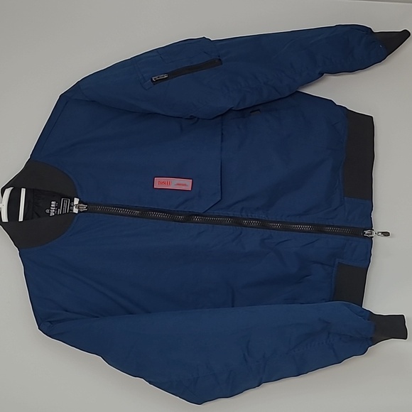 Rawgear Bomber Coat Blue Medium NWT - Picture 2 of 12